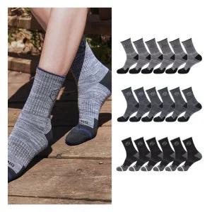 [콜핑] 베이스 쿠션 미드 6족 세트 등산 양말