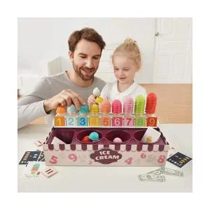 유아 아이스크림가게 숫자학습 숫자 놀이 장난감 어린이집 유치원 교구
