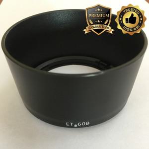 캐논 RF-S ET-60B F5-7.1 IS STM 총검 렌즈 후드 쉐이드 플라스틱 블랙 55-210mm