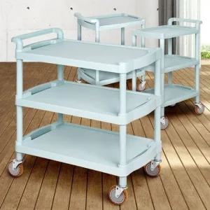 W 주방웨건 빈티지트롤리 드레싱카트 이동서빙카 무빙 서빙카트 식당카트 음식카트