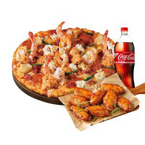 [도미노피자] (오리지널)랍스터 슈림프 투움바 L + 웨