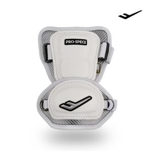 프로-스펙스 엘리트 야구 타자 암가드 좌우겸용 화이트 실버