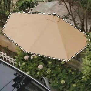 하프파라솔 교체용 지붕갈이천 (파라솔제외)