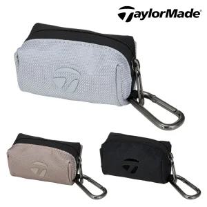 [정품] 25년형 테일러메이드 A 컬렉션 투볼 파우치 골프공 주머니 공주머니