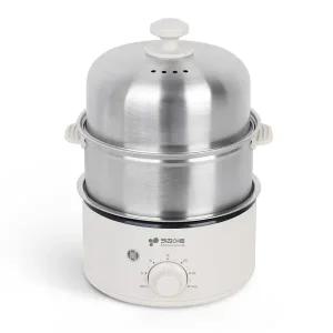 키친아트 풀스텐 계란찜기/2단/타이머 KA-8125C2