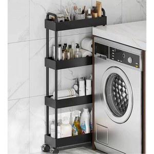 10CM 틈새장 초슬림 높은 화이트 3단 40CM 다용도 9CM 틈새수납장 냉장고옆