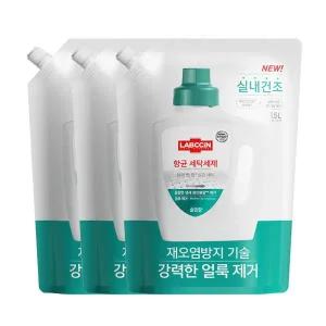 랩신 항균 세탁세제 1.5L리필 3입 DC