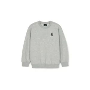 MLB키즈긴팔티 TQK 7AMTB0344-43MGL 베이직 스몰로고 맨투맨 보스턴 레드삭스