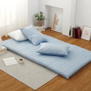 모더니티 누빔 요커버 S D Q 먼지없는 세미마이크로 블루 그레이