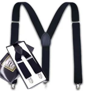 남성 편한 Y자 멜빵 집게 벨트 1P 바지 서스펜더 패션