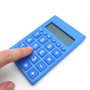 컬러계산기 사무용 일반용 칼라 계산기 휴대용 미니