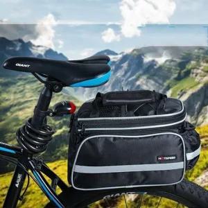 키밍 자전거 짐받이 가방 배낭 싸이클 대용량 핸들 (W75AB77)