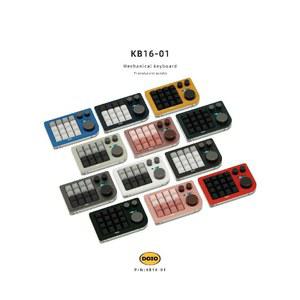 DOIO 미니 매크로 키보드 키패드 16키 KB1601 컨트롤러