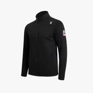 [롯데백화점]스파이더 남성   플리스 집업 자켓 SPGWCNFT221MBLK