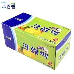 크린? 크린 일회용 위생백 25x35x300매 비닐백 비 비닐백 비닐팩 위생백 위생팩 일회용백