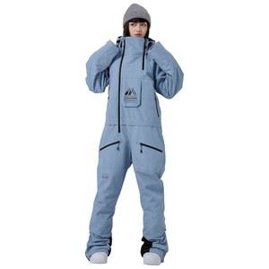 리우이옐 여성 남성 원피스 스키복 점프수트 단열 방수 스노우수트 겨울 야외 스노보드 커버롤