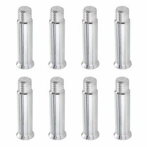 본트 스케이트 - 8pcs 알루미늄 인라인 스케이트 프레임 액슬 - 휠 스크류 볼트 피팅 인라인 스피드 스케이팅 레이싱 교체품
