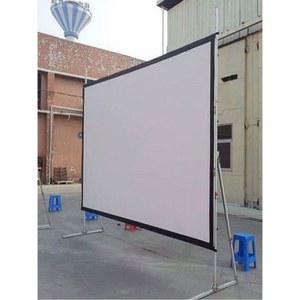 대형 스크린 야외 휴대용 부드러운 용 이동형 300인치 손잡이 방풍