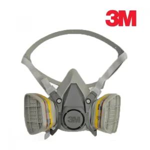 3M 방독마스크 6200+6003K 방독 세트/방진/방진용/셋트/농약/단구형/페인트/작업용/농사/현장/먼지/도장용