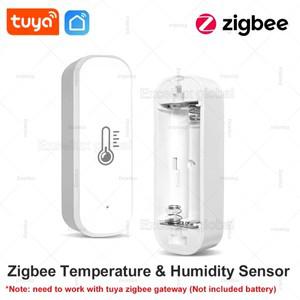 Tuya 스마트 온도 습도 센서 실내 습도계 컨트롤러 모니터링은 스피커와 함께 작동합니다. Alexa Amazon Go
