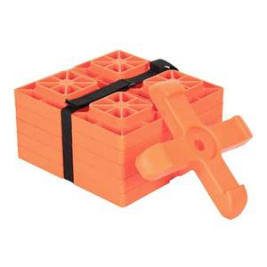 고임목 헤비 듀티 RV 레벨링 블록 캐러밴 겹쳐 보드 플래트너 트레일러 탈출 플레이트 스토퍼 미끄럼 방지