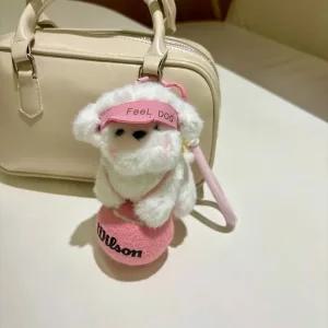 윌슨 테니스 강아지 펜던트 키링 커플