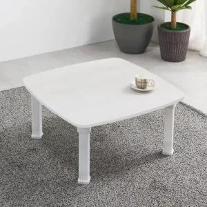 E0등급 프리미엄보드 공부상 접이식 좌식책상 정사각(커브 600x600)