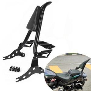 오토바이 바이크 등받이 쿠션 할리 데이비슨 소프테일 브레이크아웃 팻보이 탈착식 배달 기사 시시바