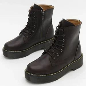 데일리 통굽 부츠 여성 하이탑 워커 코디 슈즈 신발 여성워커 여자워커 남자워커 남성워커
