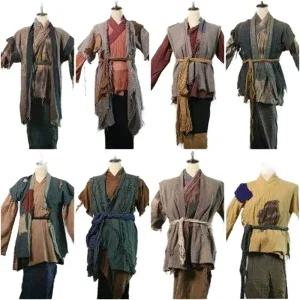 조선 시대 의상 연극 노비 농민 서민 코스튬 복장 분장