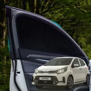 올뉴모닝 캠핑 차박 모기장 햇빛가리개 차량햇빛가리개 차량용햇빛가리개 카커텐