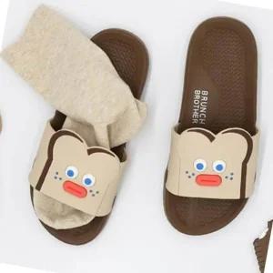 [오노마] ONM 캐릭터 슬리퍼 토스트 물놀이 교실용 논슬립