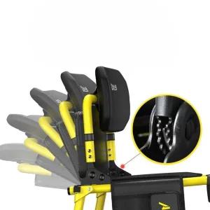 민물 낚시 의자 좌석 경량 휴대용 접이식 좌대 소좌대 낚시의자(옐로우/접이식페달)+스타터세트