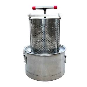 수동 채밀기 농가 유압 분리기 탈봉기 벌꿀 압착기 채밀기 - 50L+필터1개