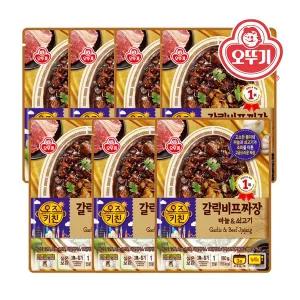 [오뚜기] 오즈키친_갈릭비프짜장 180G x 7개