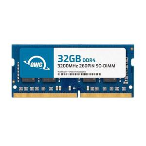 OWC 32GB DDR4 3200MHz PC4-25600 CL22 2RX8 비ECC SODIMM 1.2V 260핀 노트북 메모리 RAM 업그레이드 모듈