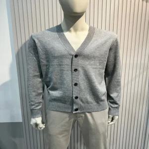 인디안 웰메이드 가을 겨울 남성 솔리드 울 Y가디건 4 F 8369