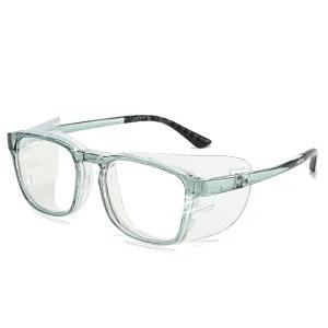 방풍안경 뿔테 남여공용 사이클링 김서림방지 투명 프레임 꽃가루 차단 라이딩 방지 보호