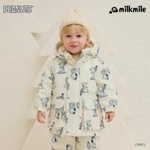 [밀크마일] [피너츠]스누피 스케이팅스키점퍼