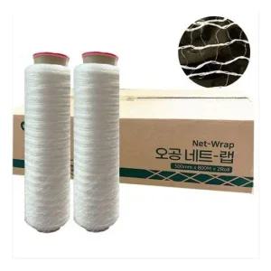 오공 네트-랩 (수동) 500mmX800M 1박스2개 생활 공구 포장용품 그물랩.네트랩
