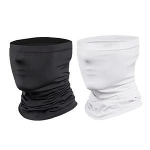 사이클링 페이스 마스크 아이스 실크 땀 흡수 통기성 낚시 훈련 스포츠 UV 스카프 넥 게이터 여름 반다나