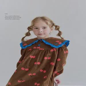 로아앤제인 sc (코듀로이)체리콕 원피스 RJ23WOP09BR