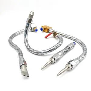 스테인리스 공작 노즐 자바라 튜브 정전기 후드 이송