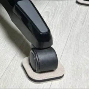 고품질 5개 펠트화이트 의자 발 다리 자국 방지 캡 커버 의자 (WC7B68C)