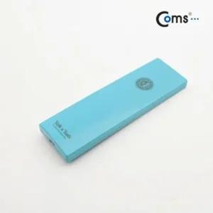 Coms 스마트폰 전화기 핸드셋Blue 차량용거치대 태블릿거치대