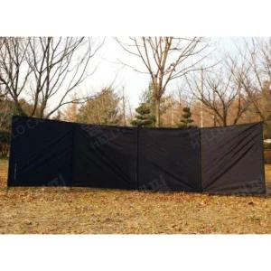 헬로우 캠핑 윈드 스크린 사이드월 바람막이 블랙