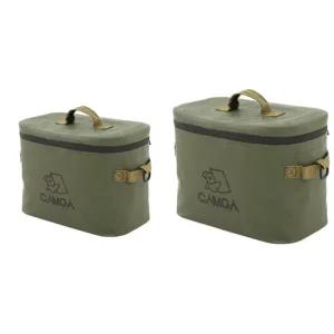 캠가 캠핑 소프트 쿨러백 낚시 피크닉 카키 16L+28L