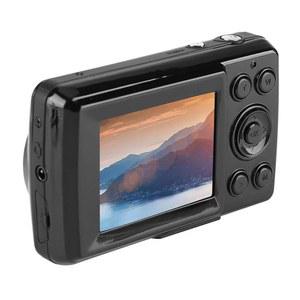 Tiiee 16X 고화질 디지털 캠코더, 720P 비디오 컴팩트 카메라 2.4인치 화면 줌 캠코더 VCR VHS 테이프 AV RCA 사진 DVD 청소년 성인 초보자 여행 (블랙)