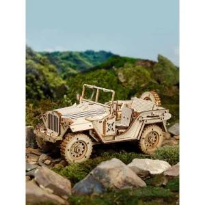 기차 3D 우드입체퍼즐 DIY우드키트 조립 나무모형 장난감