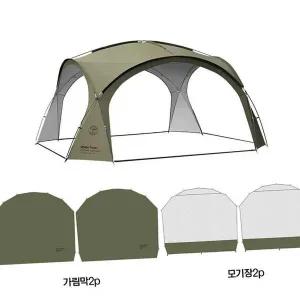 대형 텐트 캠핑용품 거실형텐트 야영 야외텐트모기장